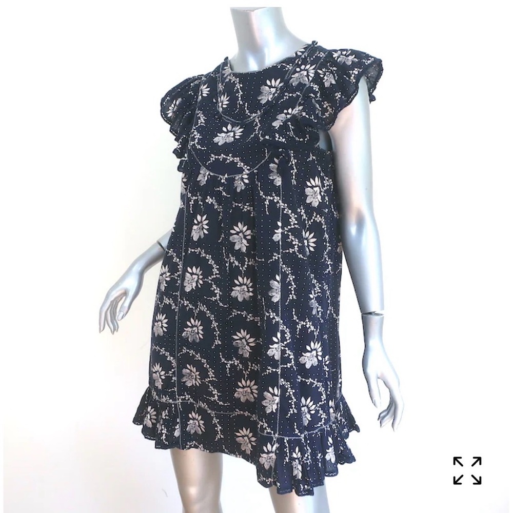 Sea New York Navy Floral Dress